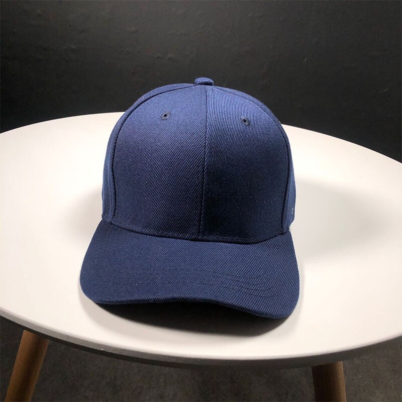 Crocosport-sombreros snapback de béisbol hip hop, sombreros ajustados baratos para hombres y mujeres, sombreros con visera curvada, gorro dañado: dark blue