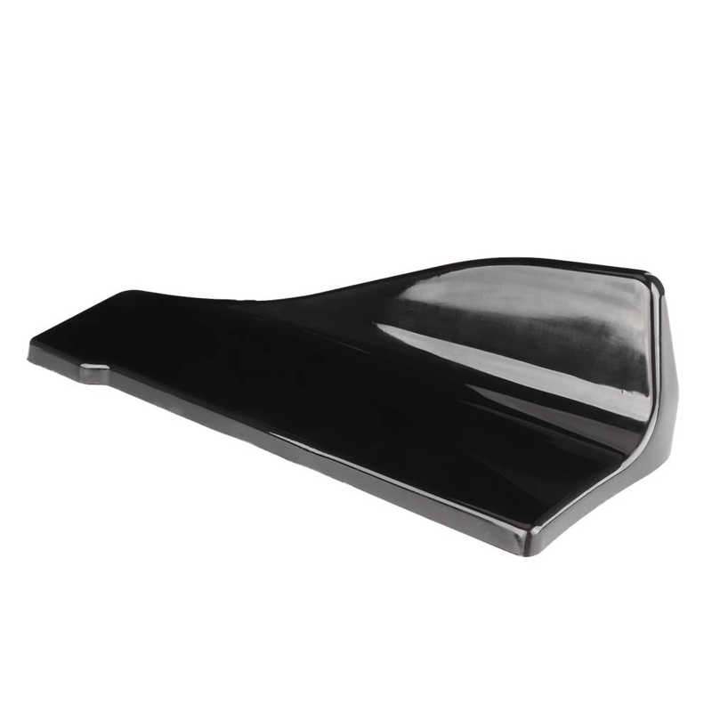 car styling running boards Universal Rear Bumper Diffuser Lip Side Skirts Glossy Black with Mounting Screws car