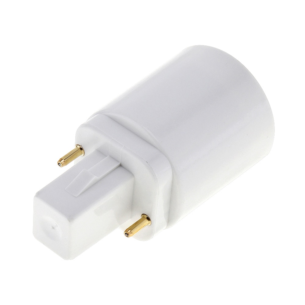 3Pcs G24d 2Pin Om E26E27 Fire-Proof Pbt Behuizing Koper Contact 250V2A Licht Socket Cfl Lamp Base Holder adapter Converter