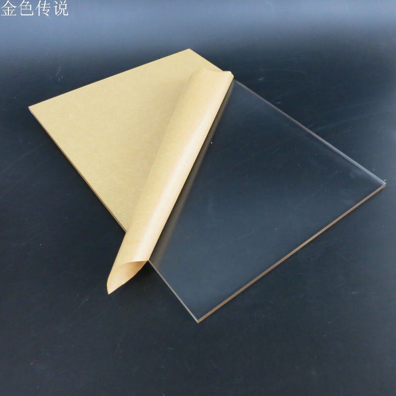 5mm transparent plastic sheet handmade material 5mm DIY sand table model assembled plate DIY