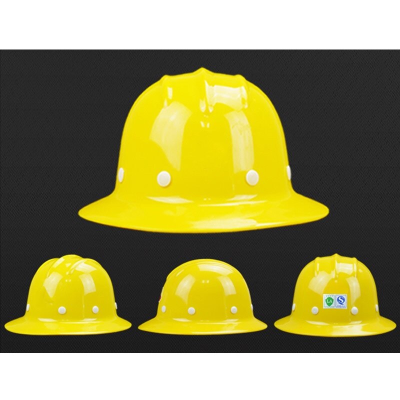 Parasole Per Casco E Cappello Duro – Visiera A Larga Falda, Protezione Solare Per Edilizia E Giardinaggio, Diametro 52cm