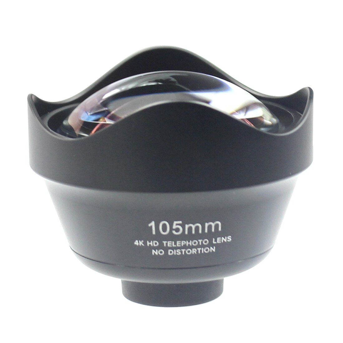 16mm Wide Angle / 65MM/105MM HD Telephoto Portrait / 10X HD 75MM Super Macro / 238 Degree Fisheye Phone Camera Lens: 105MM Telephoto Lens