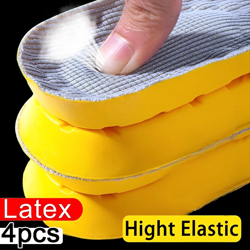 Latex Erinnerung Schaum Einlegesohlen für Frauen Männer Weiche Fuß Unterstützung Schuh Pads Sport Einlegesohle Fußpflege Einsatz Kissen Orthopädische Schuhe Pad