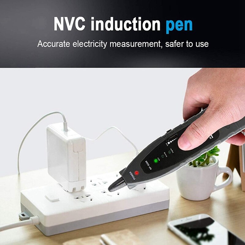 Network Cable Tracker,Network Cable Tester for CAT5E/CAT6/CAT6A,PoE Tester with NCV,NF-8209 Network Cable Length Tester