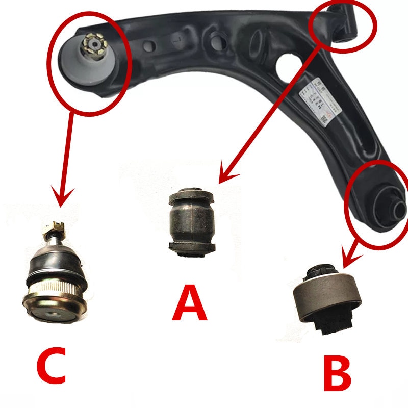 Car suspension front lower arm bushing, joint, Arm ball head for Geely LC ,Geely GX2,Geely Emgrand XPandino