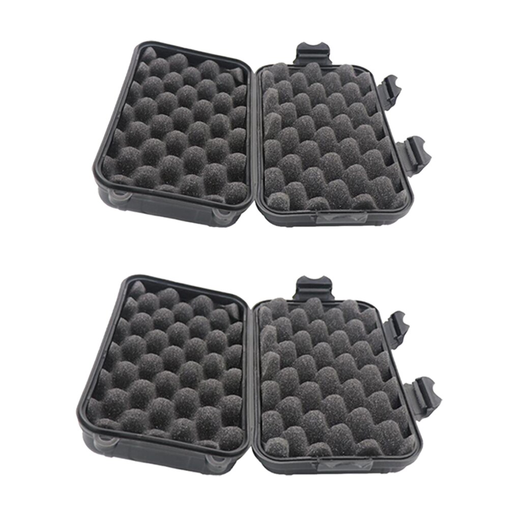 2pcs Waterproof Survival Storage Case Dry Box Container Fishing Sealed Dry Box