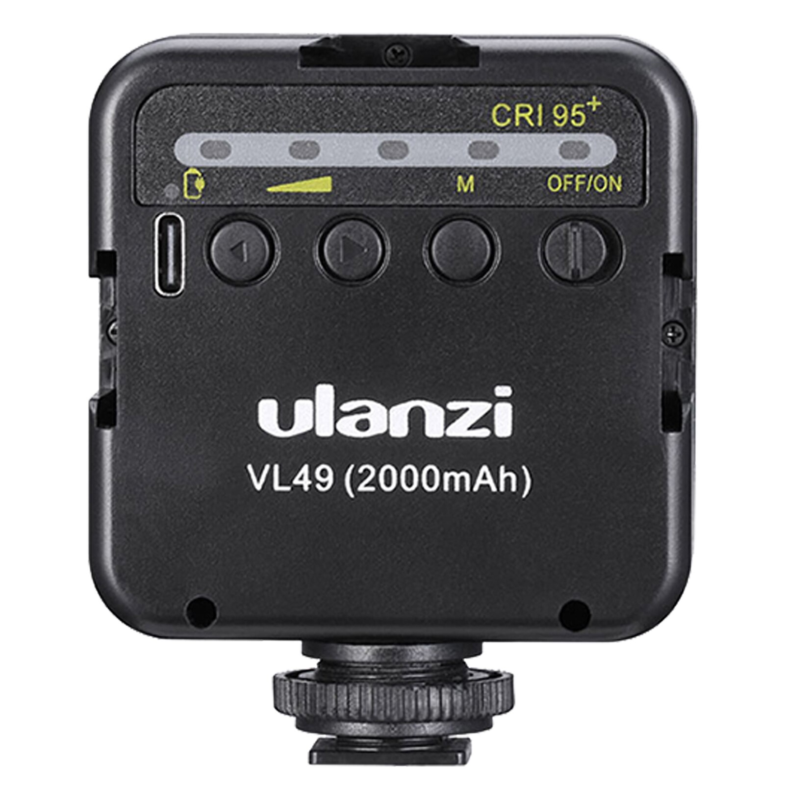 Ulanzi VL49 RGB Video Lichter Mini LED Kamera Licht 2000mAh Rechargable LED Tafel Lampe für Live Streming Foto Video beleuchtung: ulanzi VL49