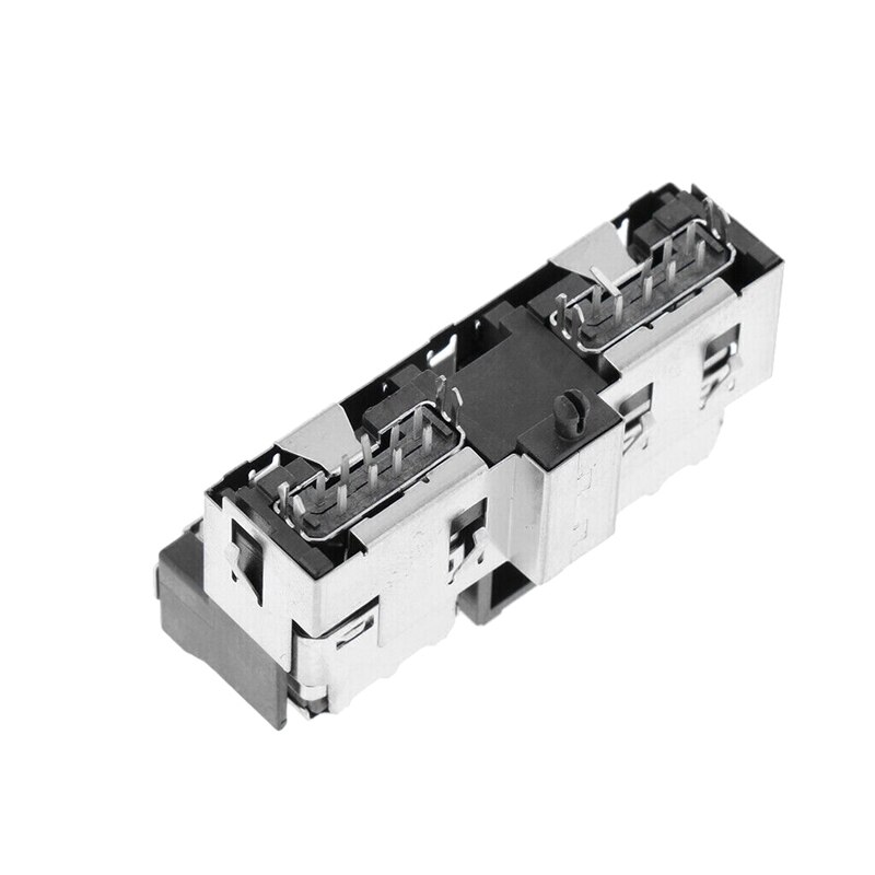 Dual usb socket port connector moudle ersättning för sony playstation 4 ps4 1200