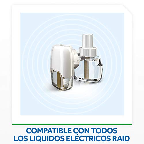 Raid - Recambio para difusor eléctrico anti mosquitos comunes y tigre, 3 x 45 noches (Pack 3 recambios, 135 noches) )