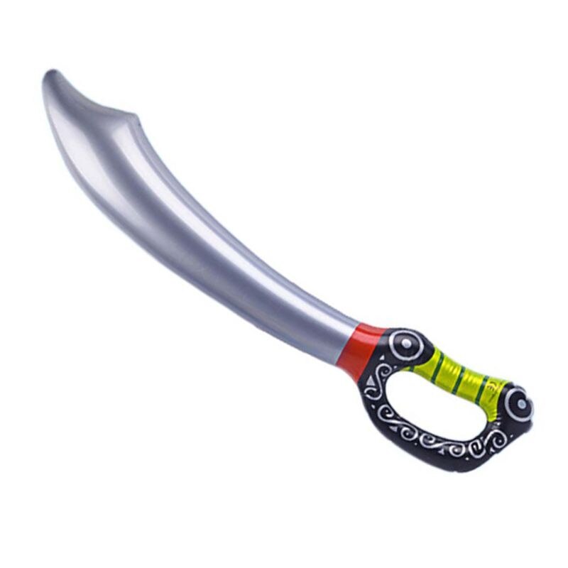 Simulation Inflatable Knife Children Outdoor Indoor Interactive Confrontation Toy Kids Stage Performance Props