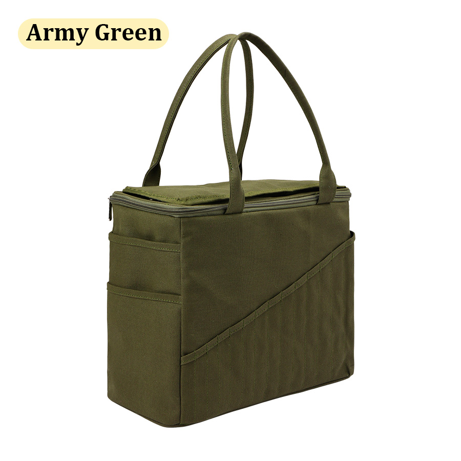 Sac de rangement pour fil à tricoter, fourre-tout, sac de rangement pour laine, crochets, aiguilles à tricoter, sac de rangement pour outils de couture, organisateur ménager de bricolage: Gris clair