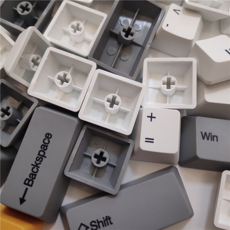 Keydous 68 mechanical keyboard keycaps 68 keys cherry profile PBT keycap
