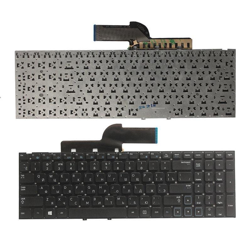 Teclado de portátil sin marco, accesorio para samsung 300E5A 305E5A 300V5A 305V5A NP300 NP300E5A NP305E5A NP300V5A NP305V5A 300E5X RU, ruso,
