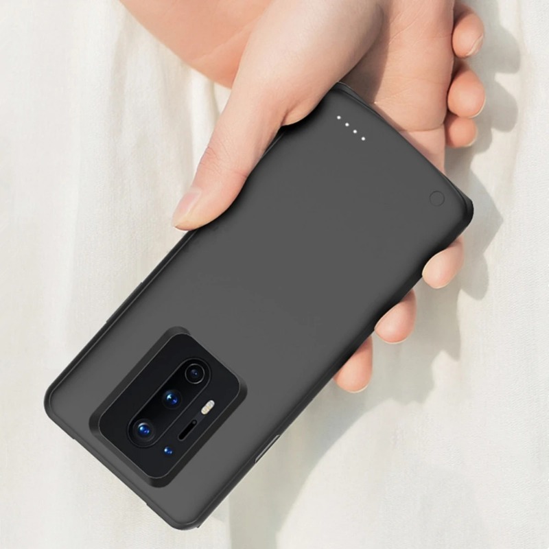 10000 mAh Batterijlader Gevallen voor OnePlus 8 Pro Powerbank Cover Externe Batterij Power Bank Cover voor Oneplus 8 Opladen Case