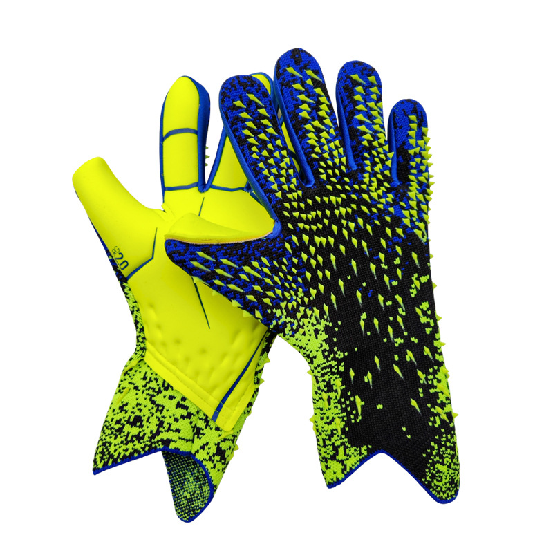 FußBall-Torwarthandschuhe Falke Antislip freundlicher Erwachsene Ausbildung Verschleißfeste professionelle Sportausrügestochen Männer und Frauen