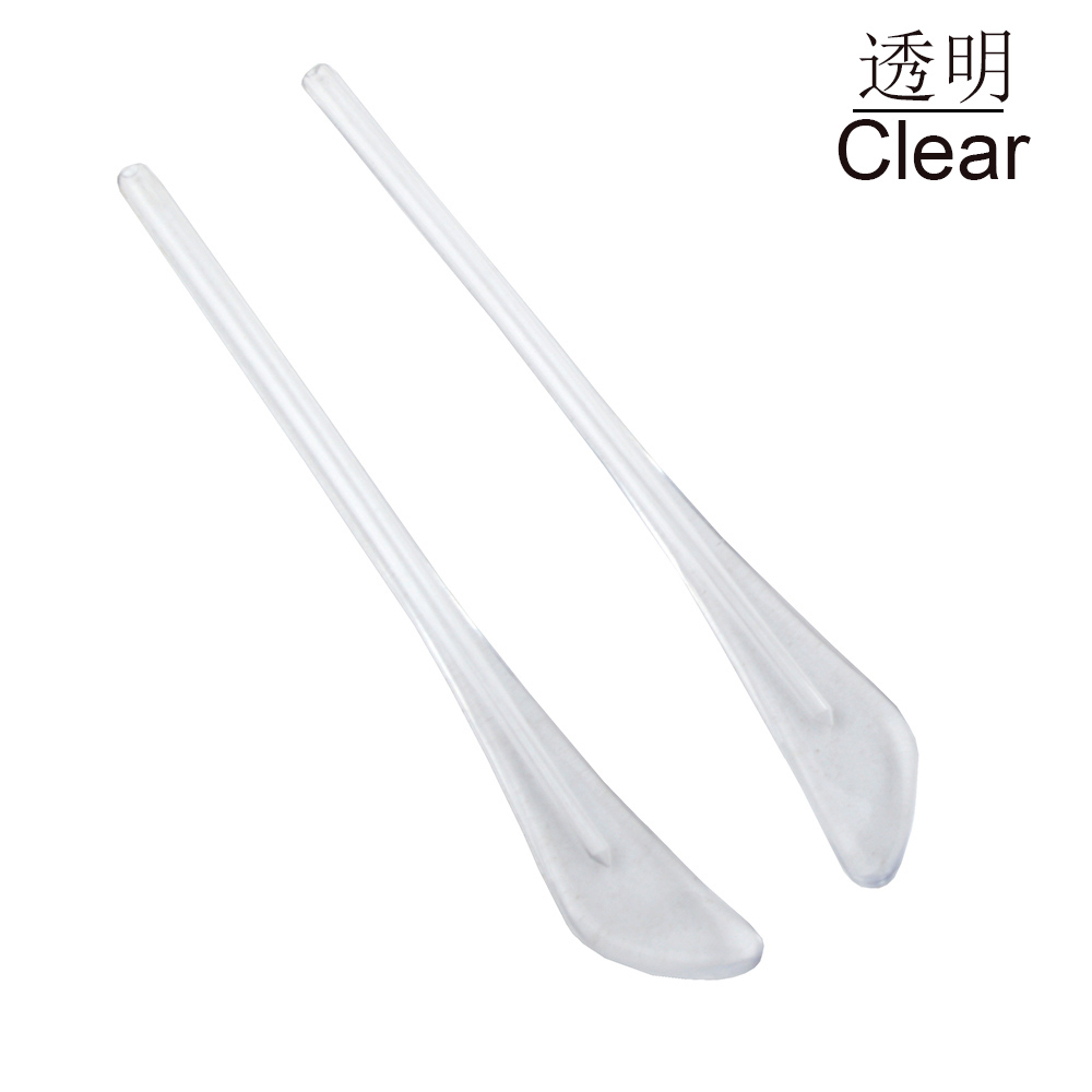 10 par (20 st) pvc halkskydd plast skalspetsar för metall tempel glasögon glasögon tempel tips glasögon skalm