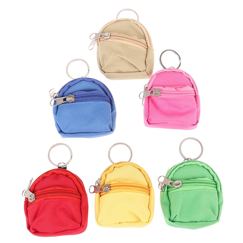1Pc Draagbare Mini Tas Vormige Sleutelhanger Portemonnee Rugzak Leuke Coin Vrouwelijke Hygiëne Maandverband Organizer Tassen