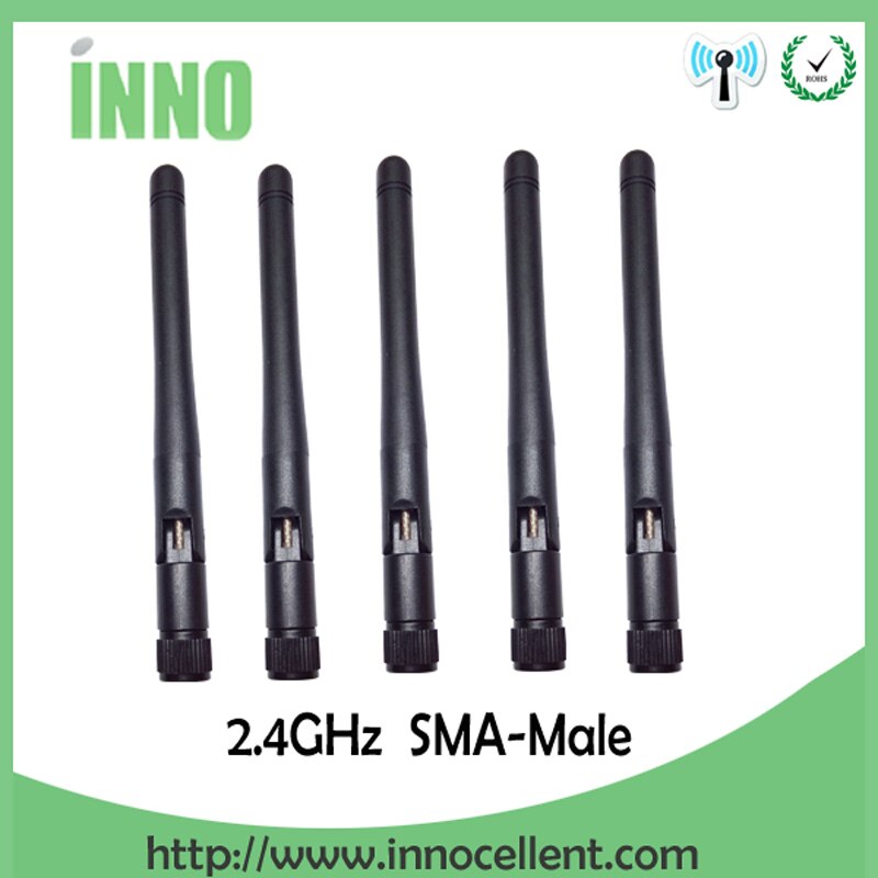 2.4Ghz Antenna wifi 3dbi SMA male Connector 2.4G antena wifi antenna wi fi white antenne waterproof antenas wi-fi