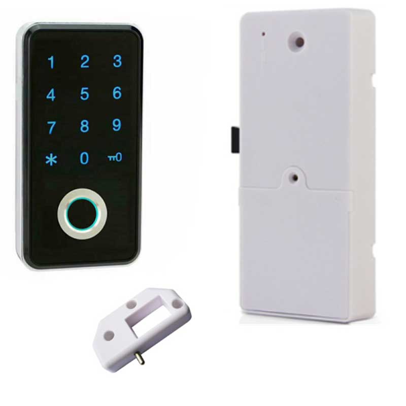 Small Smart Electronic Password Keyless Mini Biometric Fingerprint Cabinet/Door/Wardrobe/Drawer Locker Lock For Home/Office/Gym