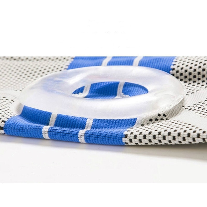 1PC Fitness Running Cycling Knee Support Braces Elastic Silica Gel Nylon Sport Compression Knee Pad Sleeve for Basketball