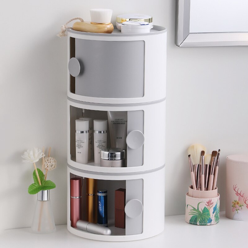 Toilet Tissue Box Plastic Superimposed To Use Desktop Skin Care Products Facial Masque Makeup Table Finishing Organizer Box