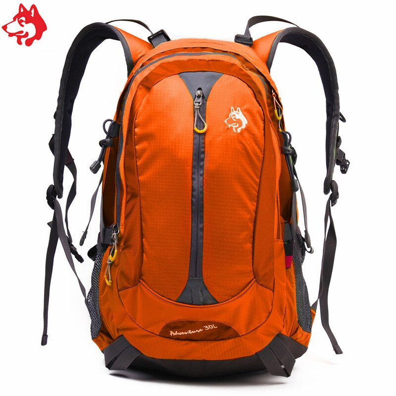 Mochila de aventura para hombre 30L, azul/naranja/verde, mochila para deportes al aire libre de china, mochila para mujer para senderismo y montaña: Orange