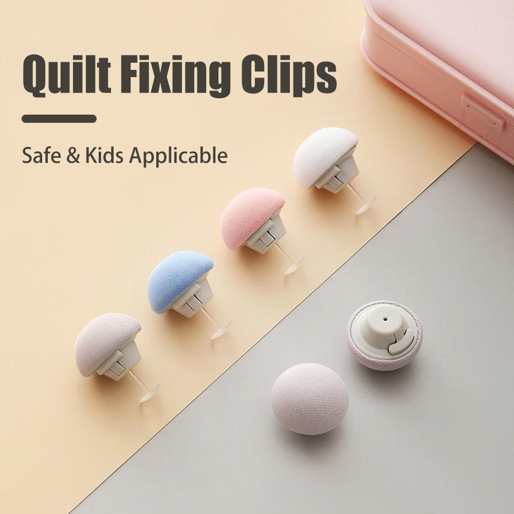 Clips de fixation pour housse de couette, literie, Clips de fixation, support de fixation