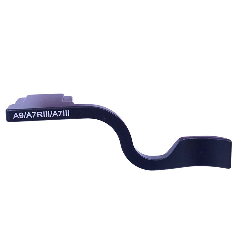 Black Metal Shoe Thumb-Up Thumb Grip for Sony A7III/A7RIII/A9