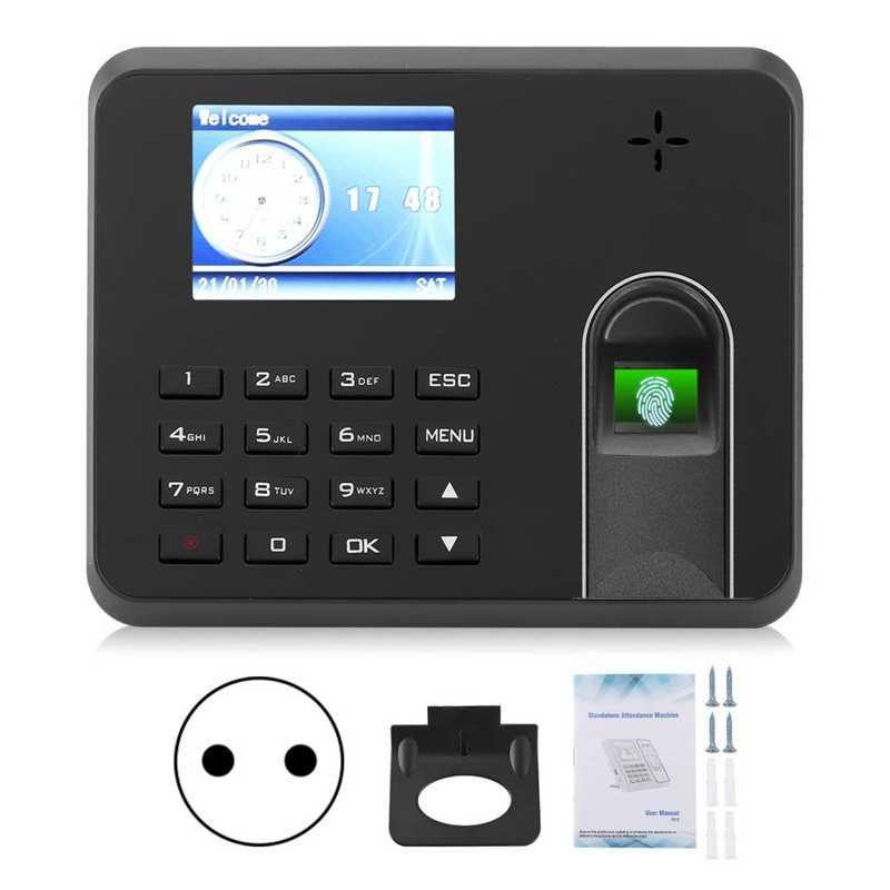 Password Access Control Systerm 2.8in TFT Independent Access Control Systerm Fingerprint Password Attendance Machine 110‑270V: European regulations