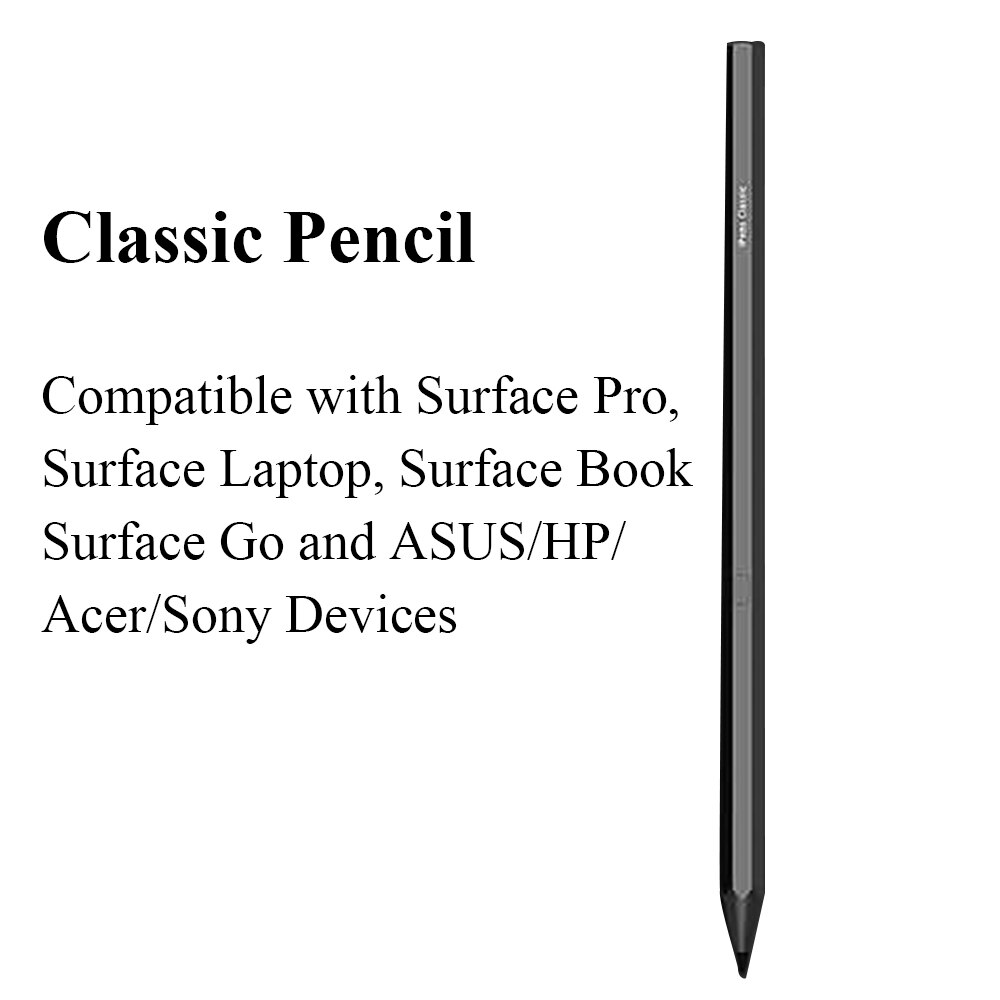 Pen Stylus Styli Compatible with Surface Pro 3/4/5/6/7 Laptop Book Go1/2 30 Hours 2mm