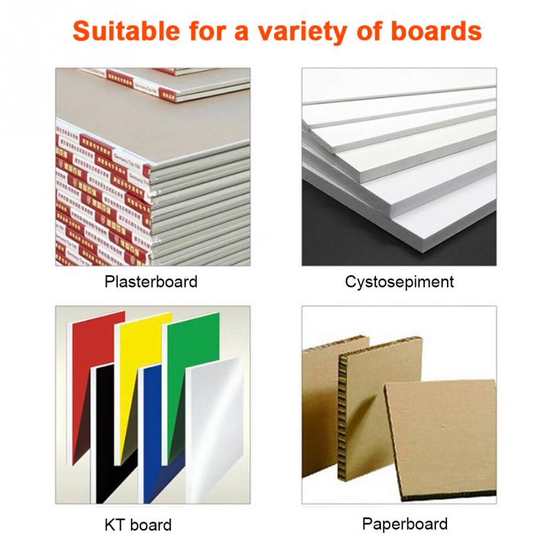 Portable Scribe Gypsum Board Cutter Draw Straight Lines Manual Measure With Scale Woodworking DIY Artifact Tool Drywall Cutting