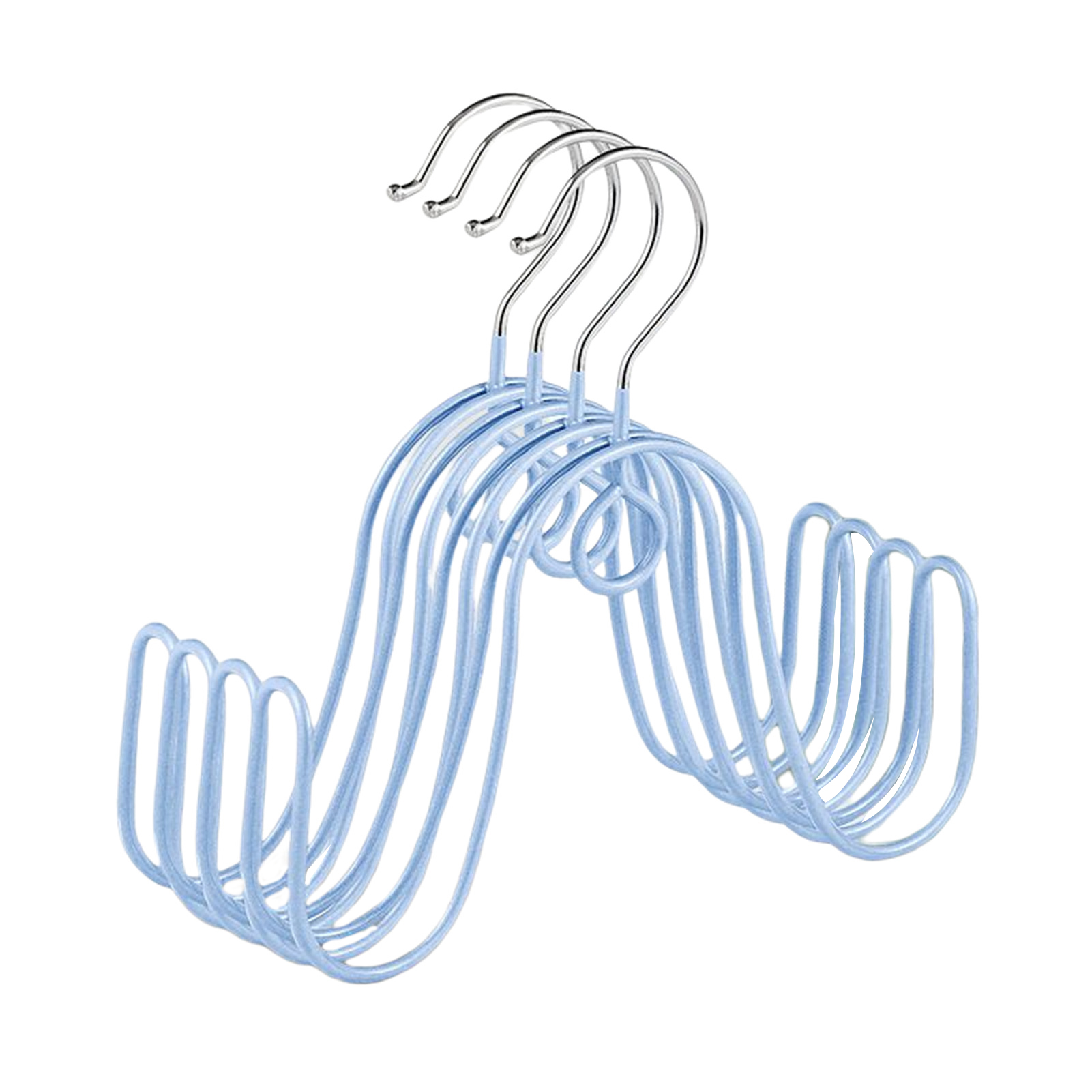 1Pcs Schoenen Hanger Rack Plastic Dubbele Haak Drogen Schoenenrek Multifunctionele Drogen Schoenenrek Slaapkamer Sjaals Kleding opslag Haak