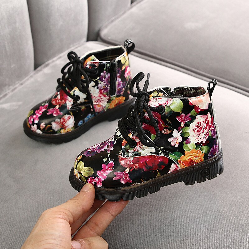 Botas a la para niños y niñas, botines de goma cómodos e informales, estilo coreano, Otoño, 2022: black / 29