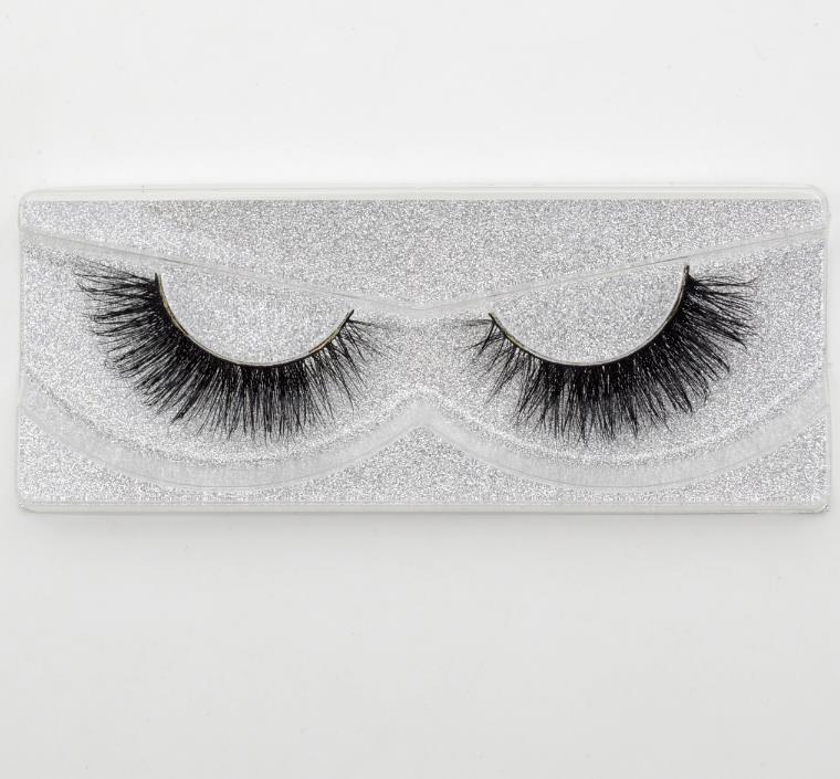 Visofree Mink Eyelashes Handmade False Eyelashes Crisscross 3D Mink Hair Lashes Beauty Eyelashes Wimpers for Makeup 21 Styles: A19