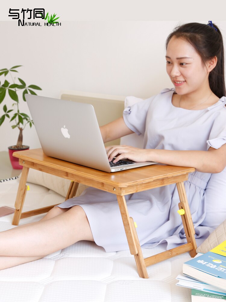 European Laptop Desk Bed Small Desk Home Foldable Simple Lazy Table Dormitory Table Student Table