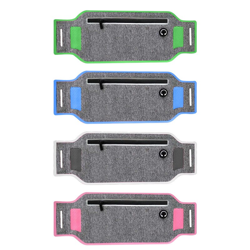 Running Waist Pouch Belt Sport Belt Mobile Phone Men Women With Hidden Pouch Gym Bags Running Belt Waist Pack