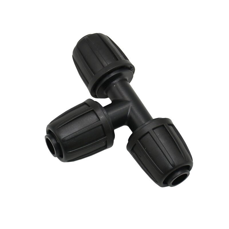 16mm puutarhaletkun t-liitintä, vesijakaja lukkomutterilla, 1/2 " t-liitin, 16mm letkun t-liitintä, 15 kpl: Default Title
