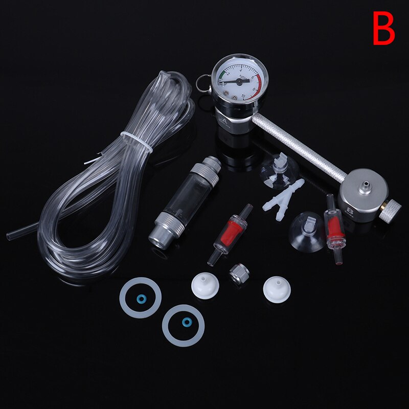 Aquarium CO2 Regulator System Kit co2 Diffuser Generator with Valve Bubble Atomizer Solenoid Fish Tank Carbon Dioxide For Plants: 2