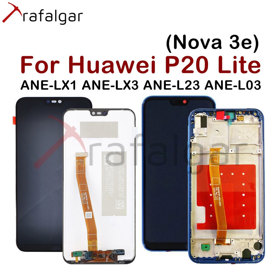 Voor HUAWEI P20 Lite Lcd Touch Screen Originele Display voor HUAWEI P20 Lite LCD met Frame Vervanging Ane-lx1 Lx3 nova 3e
