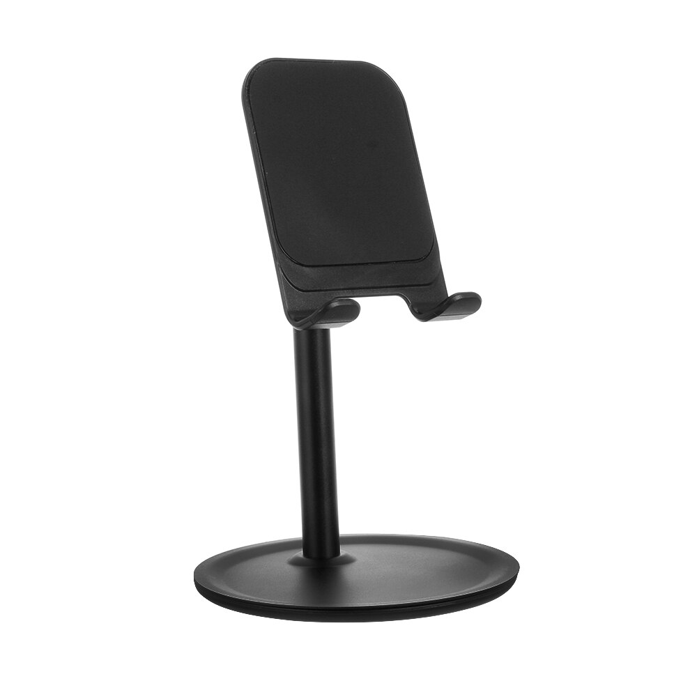 Neue Teleskop Handy Desktop-ständer Halter Schreibtisch Tisch Halterung Für IPhone Tablet Tragbare Holding Zubehör: Normal Black