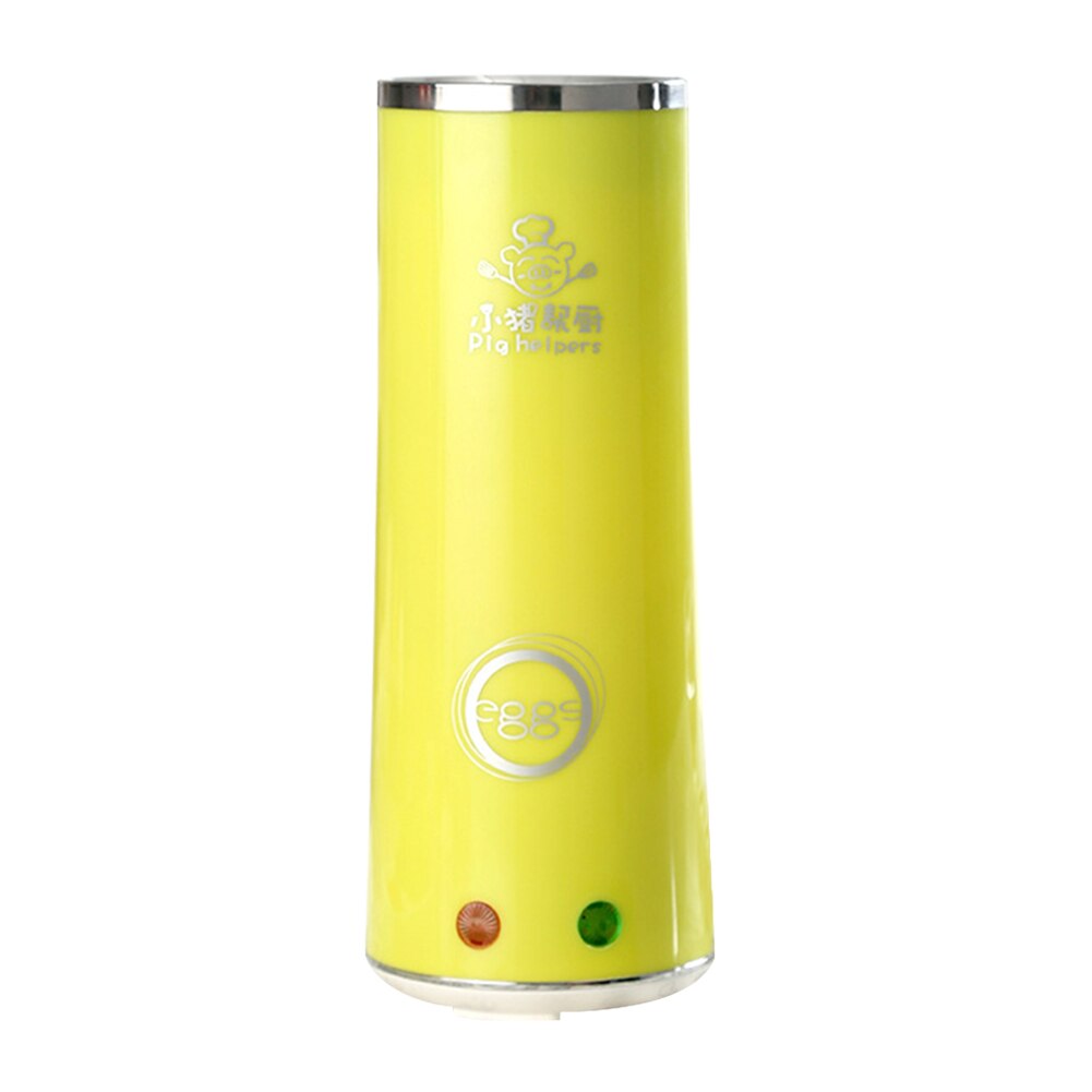 Automatique électrique oeuf maître cuiseur unique Tube petit déjeuner brouillé oeuf saucisse chaudière oeuf Sandwich rouleau facile Omelette cuiseur: YELLOW