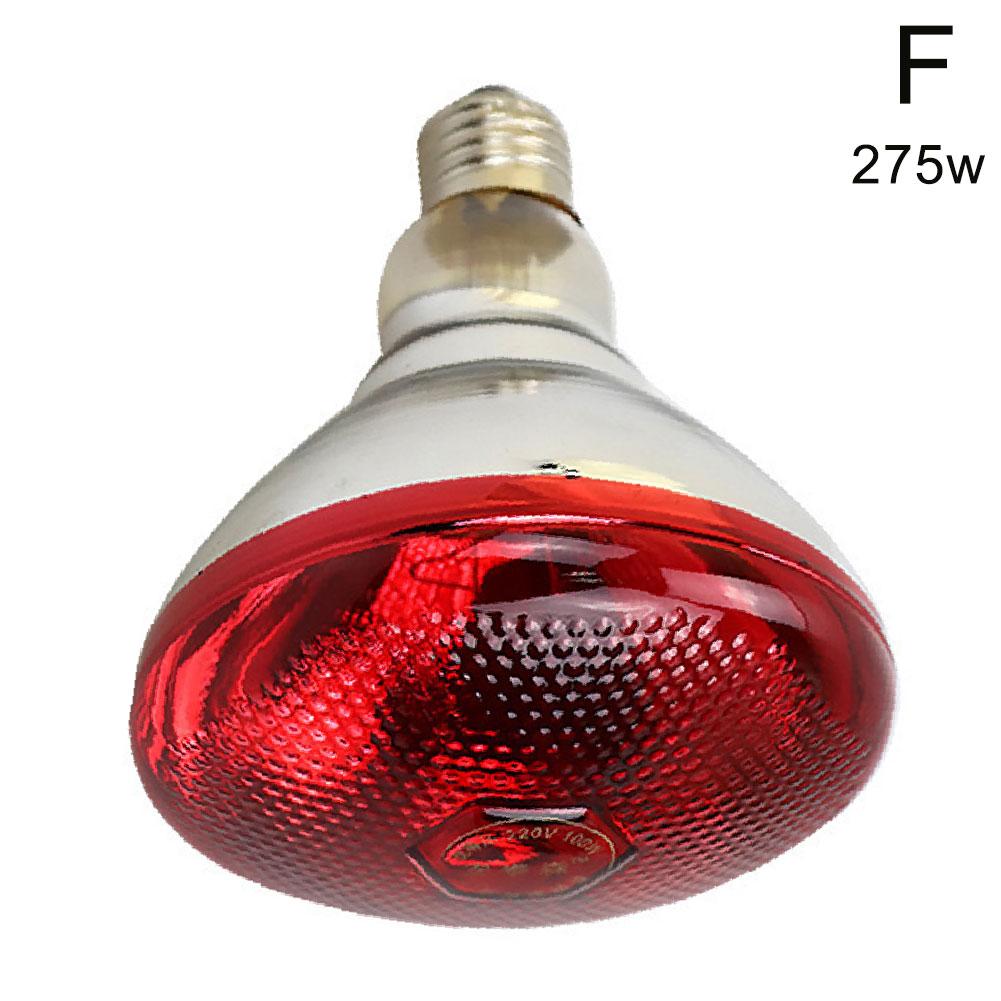 Rode Warmte Gloeilamp Warmte Behoud Lamp Fokken Verwarming Lamp Infrarood Waterdichte Verdikking Baklamp Voor Kuikens Biggen: Licht Geel