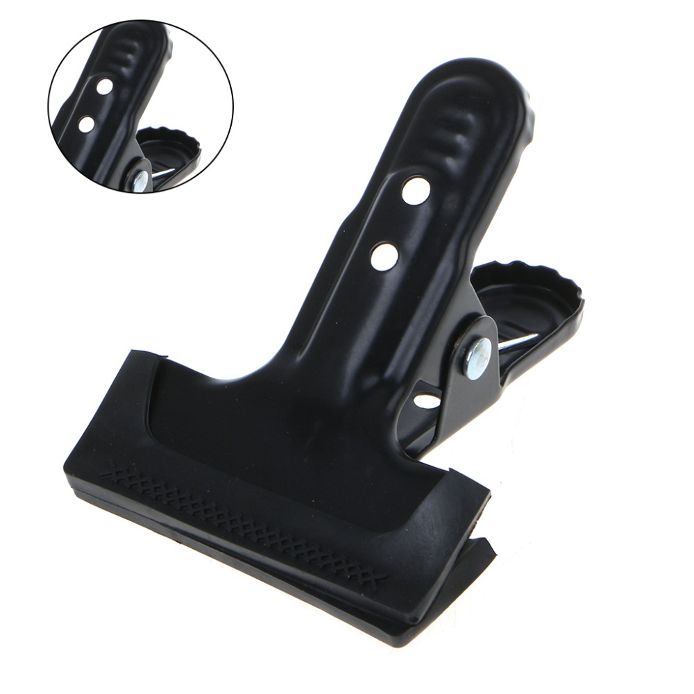 Photo Studio Photography Background Spring Clamp Strong Metal Rubber Coated Clip