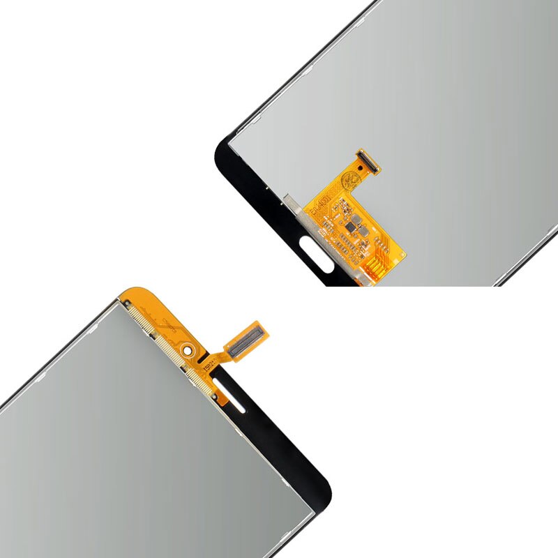 Tela lcd para samsung galaxy tab 4 7.0 t231 com sensor de toque, conjunto de display