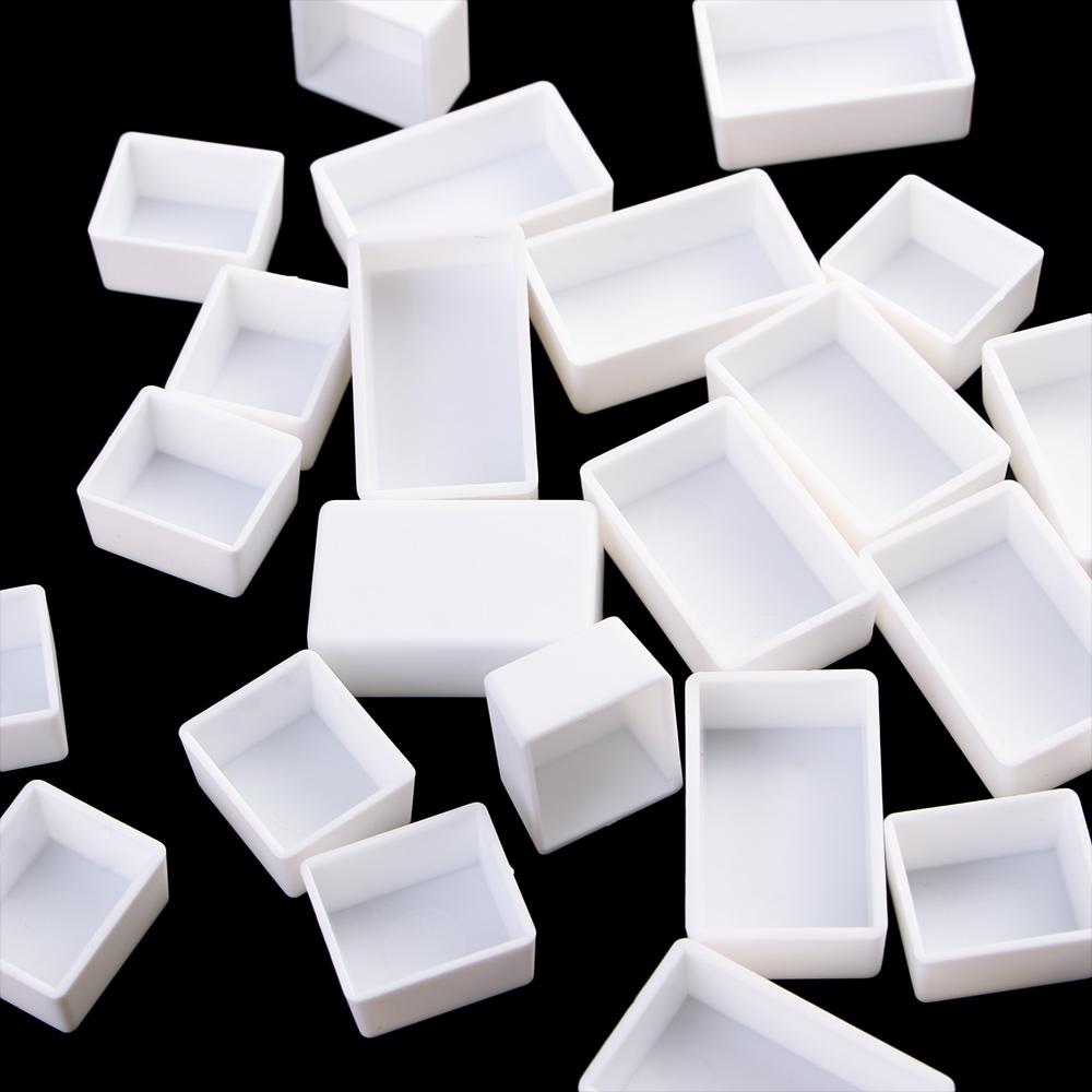 6/12/24/48pcs 2ml Kunstenaars Plastic Halve Pannen Aquarel Verf Raster Kunst levert Verf Palet Schilderen Leveringen