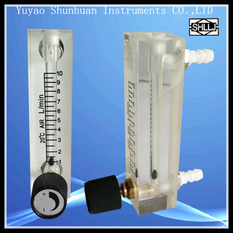 Air Zuurstof Gas Flow Meter Sensor Flowmeter Caudalimetro Teller Indicator O2 Oxigen Gas Meter Flow Apparaat Schakelaar LZQ-6 1-10L/min