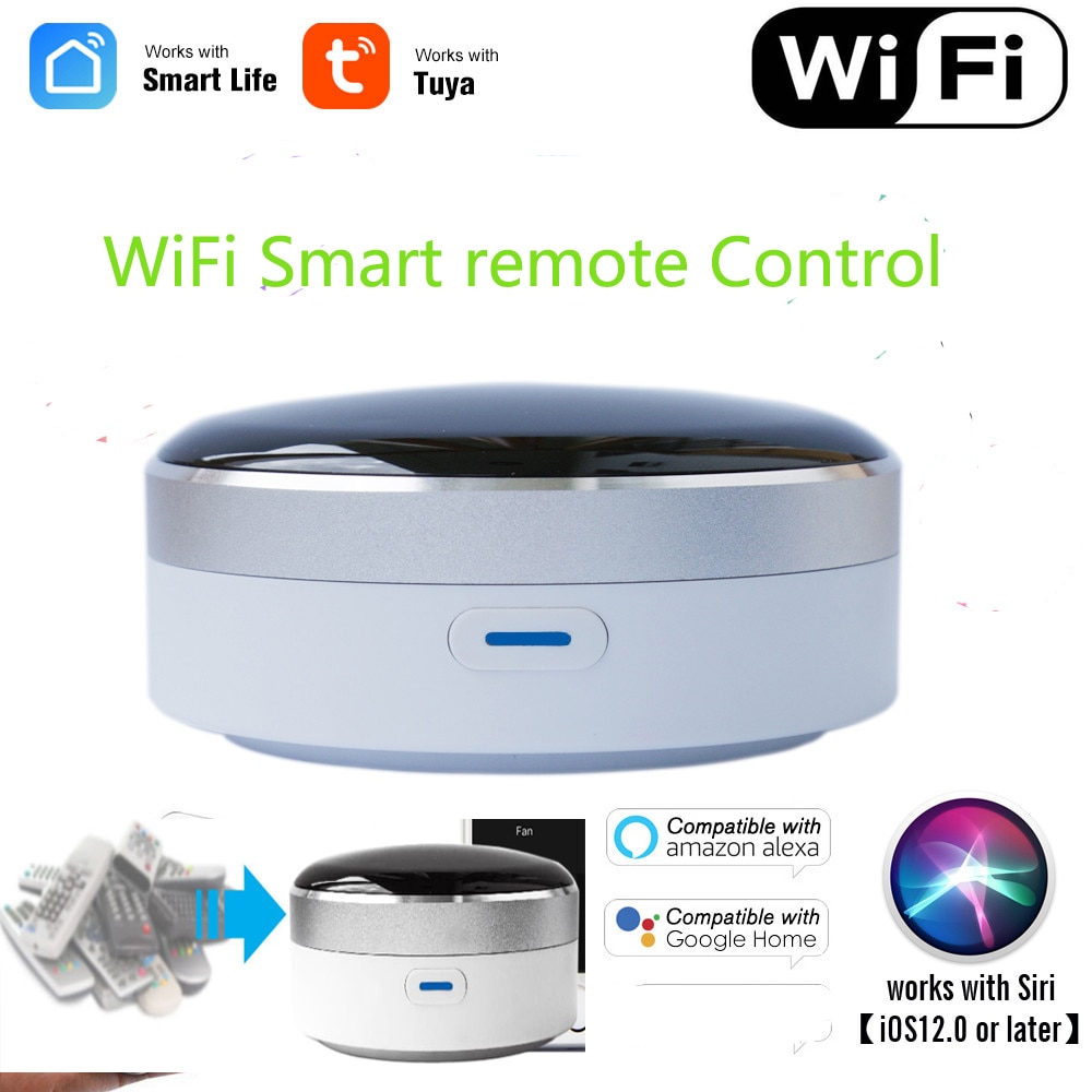 Wifi Remote Control Smart Universal Remote Control IR Switch for Smart Home Automation Works with Google Assistant Aleax sir