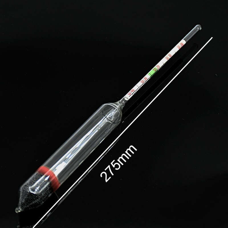 Seawater Density Meter 1.000-1.040 Seawater Salinity Meter Baume Glass Hydrometer Densitometer Without Thermometer 5 Pcs