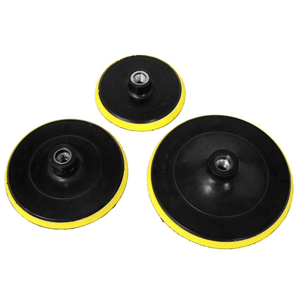 M14 Lustrando Lixa Rebarbadora Polidor de Carro Auto Universal Gancho Loop Backing Pad Conector Acessórios Broca Polidor de Carro