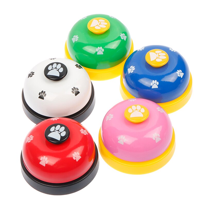 Timbre de mascota con impresión de huella a juego, timbre de perro divertido